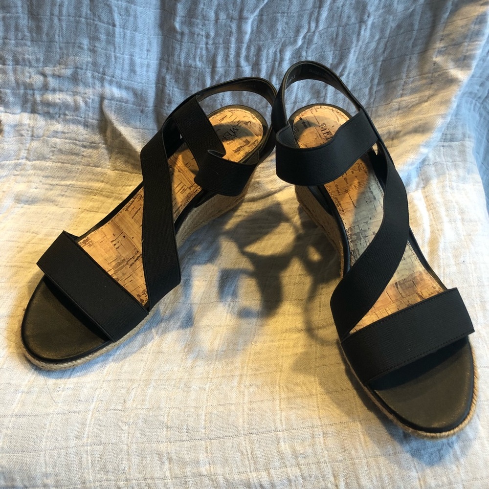 New without tags wedge sandals